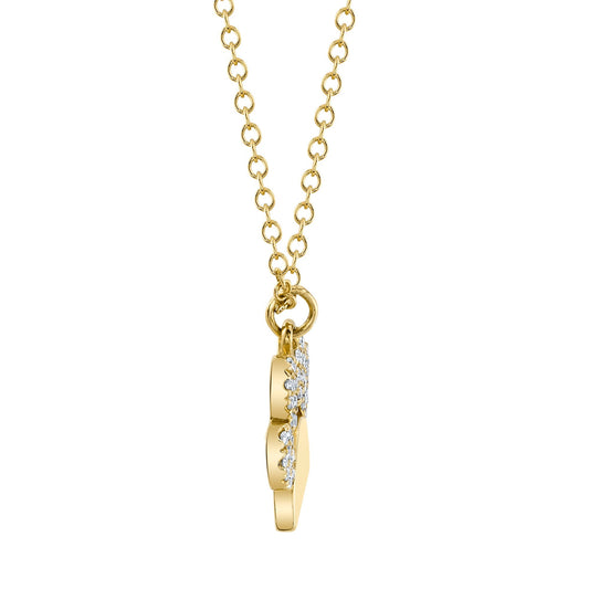 shy-creation-0-09ct-diamond-paw-necklace-sc55008979