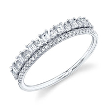 0.44CT DIAMOND BAGUETTE RING