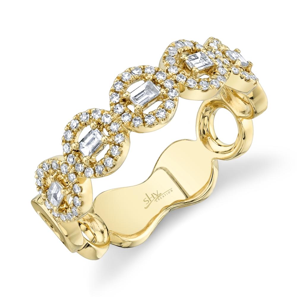 0.40CT DIAMOND BAGUETTE RING