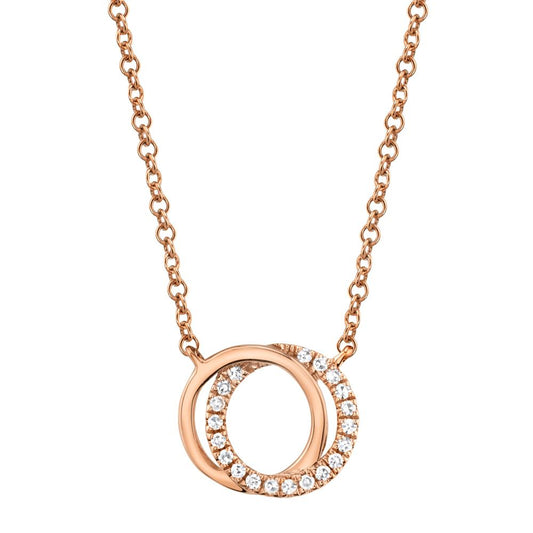 shy-creation-0-07ct-diamond-love-knot-circle-necklace-sc55009639