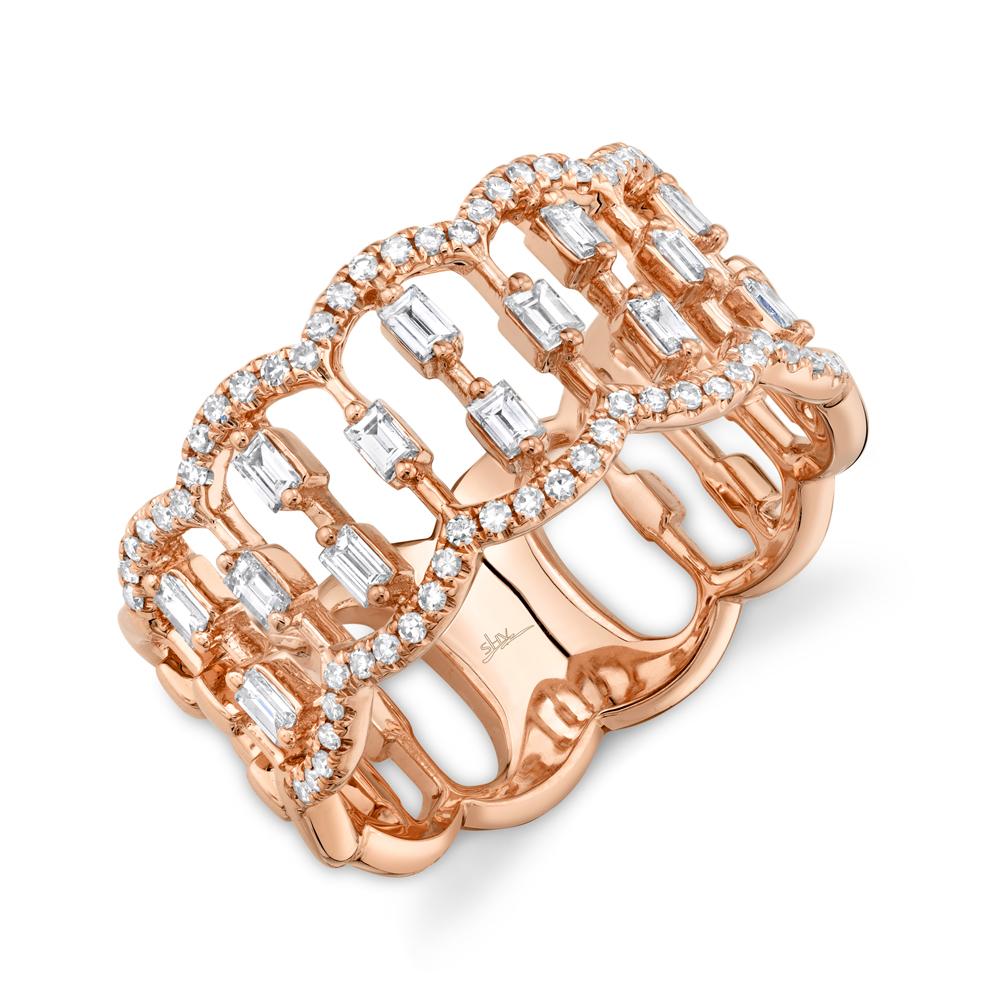 0.49CT DIAMOND BAGUETTE RING