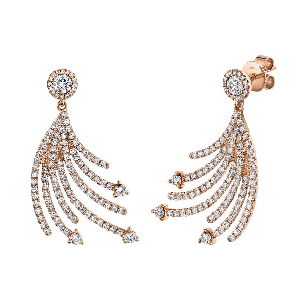 2.43CT DIAMOND EARRING
