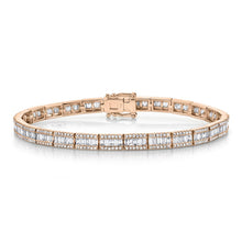 3.72CT DIAMOND PAVE BRACELET