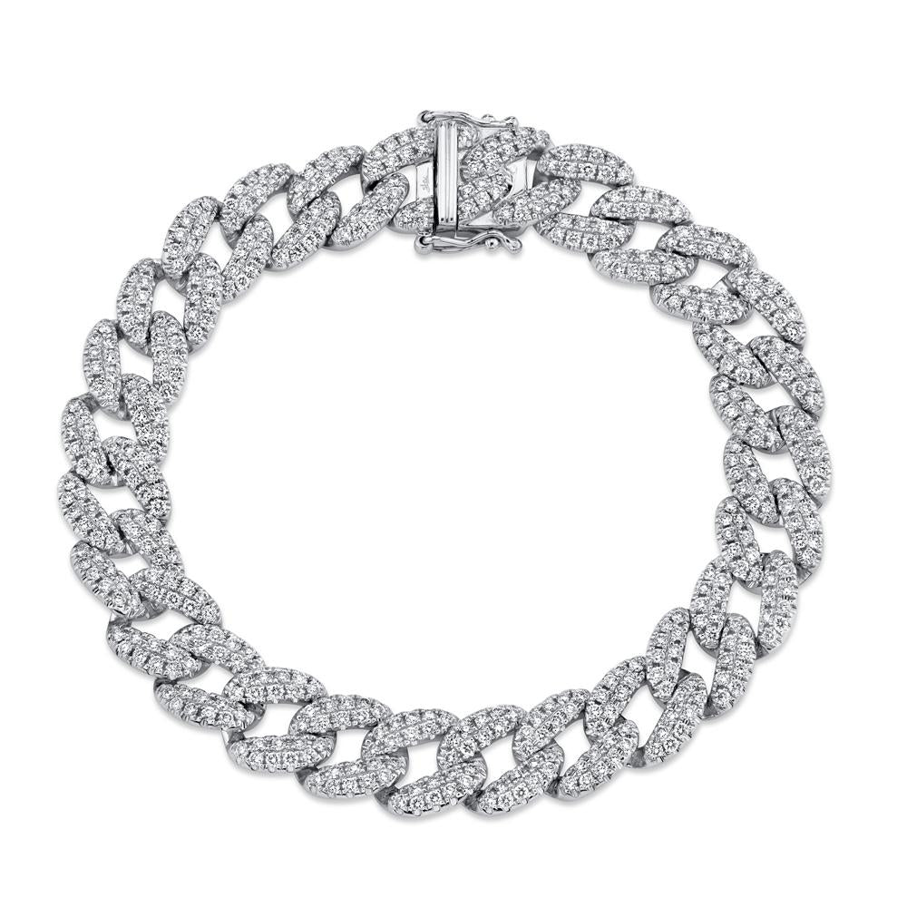 HAVANA MIDI 4.36 CT. DIAMOND PAVE LINK BRACELET SC55010094