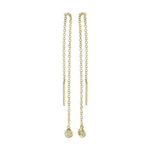 Shy Creation 0.04Ct Diamond Threader Earring SC55010098