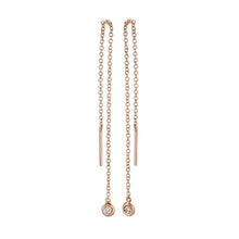 Shy Creation 0.04Ct Diamond Threader Earring SC55010099