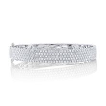 3.82CT DIAMOND PAVE BANGLE