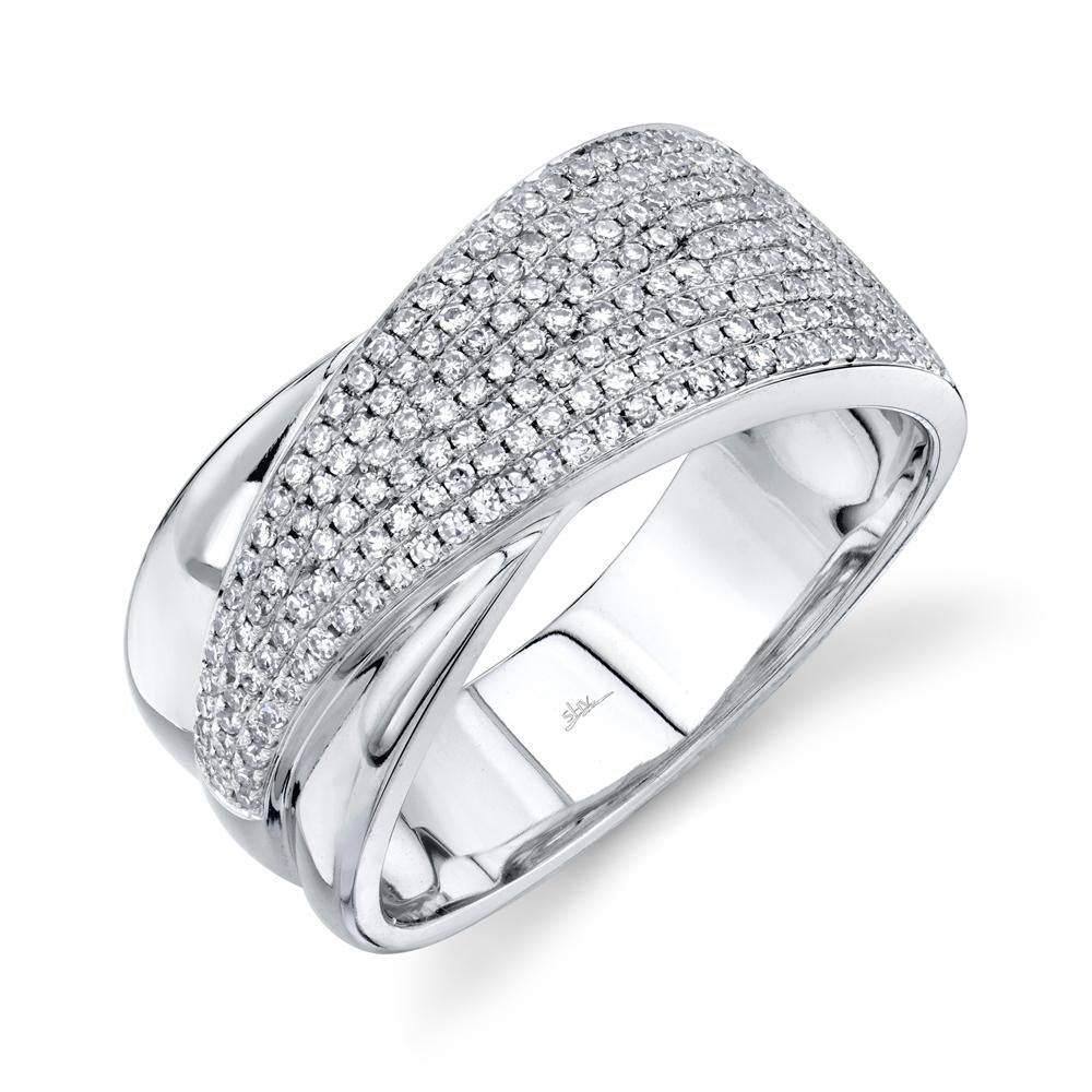 0.44CT DIAMOND PAVE RING