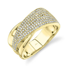 0.44CT DIAMOND PAVE RING