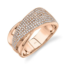 0.44CT DIAMOND PAVE RING