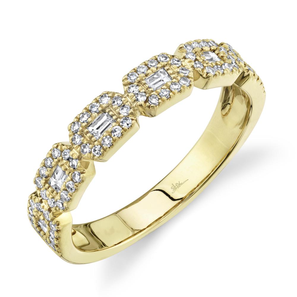 0.46CT DIAMOND BAGUETTE RING