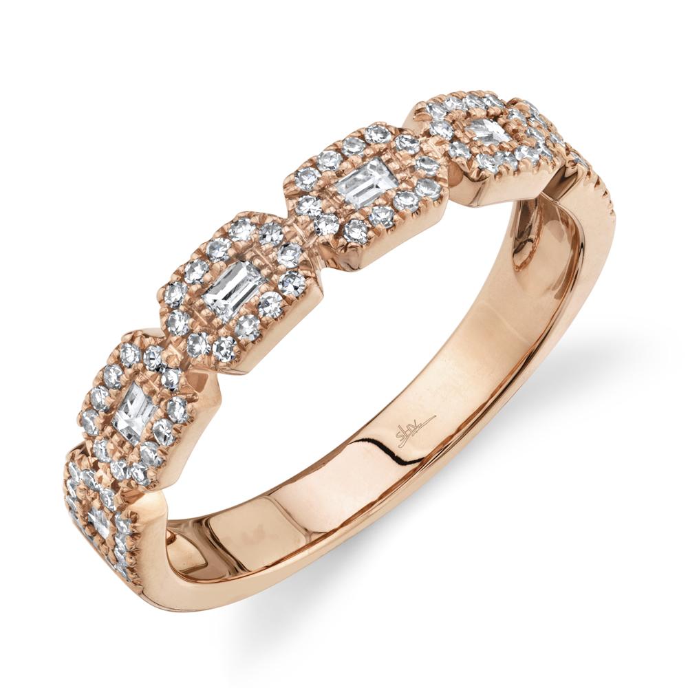 0.46CT DIAMOND BAGUETTE RING