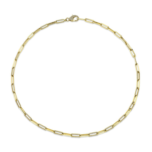 shy-creation-1-36ct-diamond-paper-clip-link-necklace-sc55011607