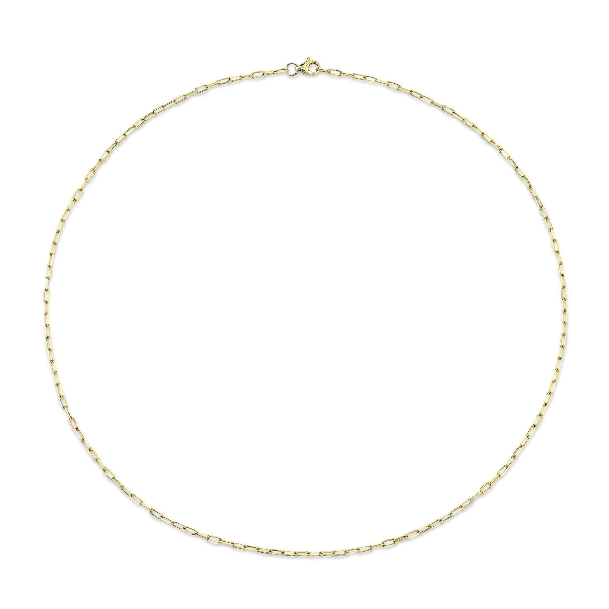 PAPER CLIP LINK NECKLACE