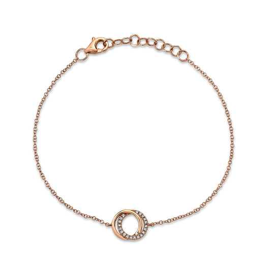 shy-creation-0-07ct-diamond-love-knot-circle-bracelet-sc55012776