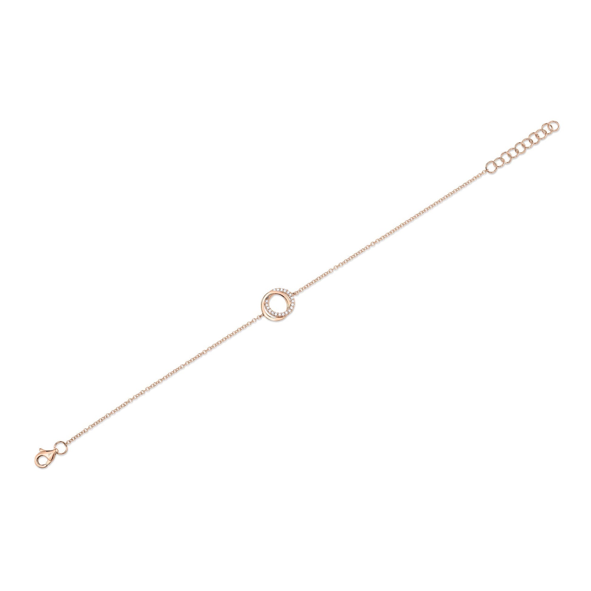 shy-creation-0-07ct-diamond-love-knot-circle-bracelet-sc55012776