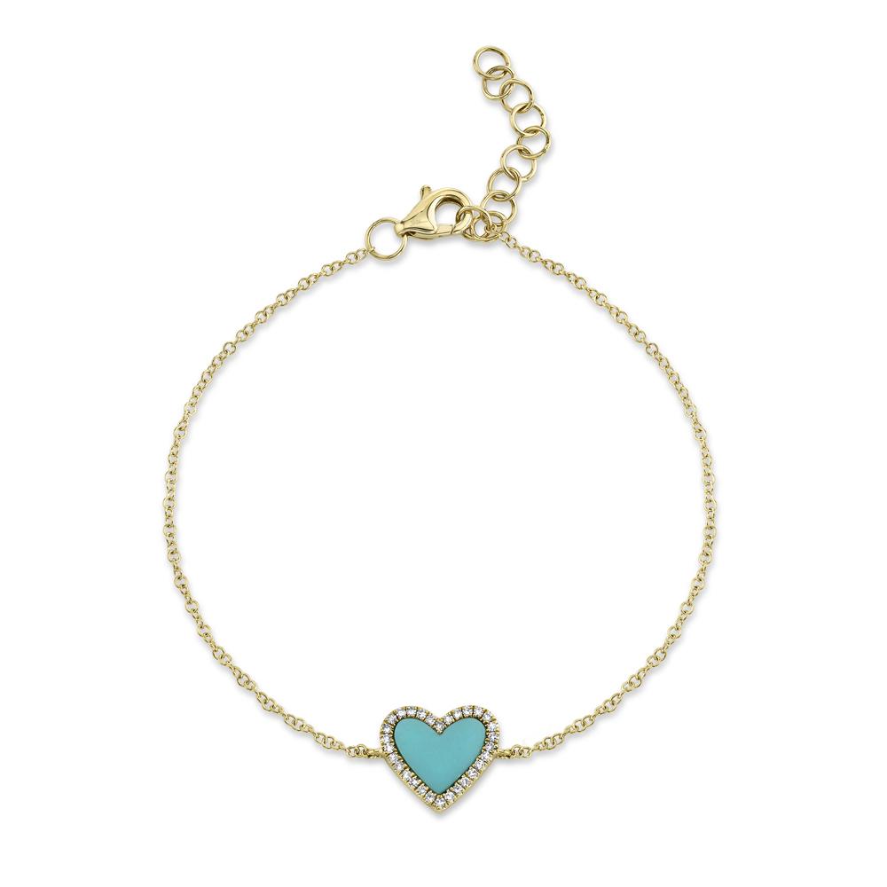 0-09ct-diamond-0-60ct-composite-turquoise-heart-bracelet