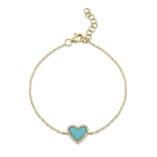 0-09ct-diamond-0-60ct-composite-turquoise-heart-bracelet
