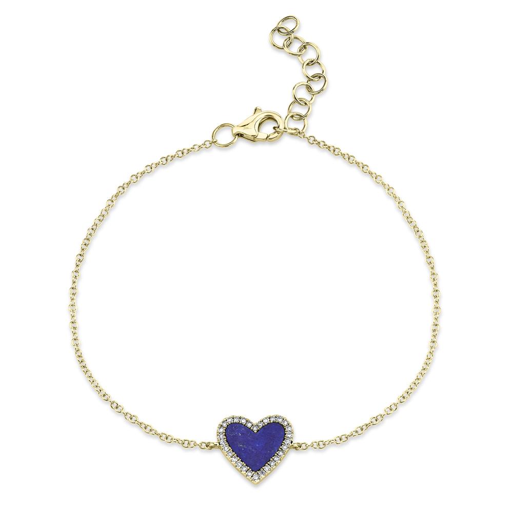 shy-creation-0-09ct-diamond-0-60ct-lapis-heart-bracelet-sc55019294