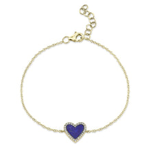 shy-creation-0-09ct-diamond-0-60ct-lapis-heart-bracelet-sc55019294