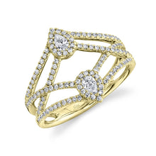 0.50CT DIAMOND PEAR RING