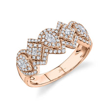 0.56CT DIAMOND BAGUETTE PEAR RING