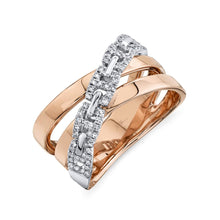 Shy Creation 0.20Ct Diamond Bridge Ring SC55019684