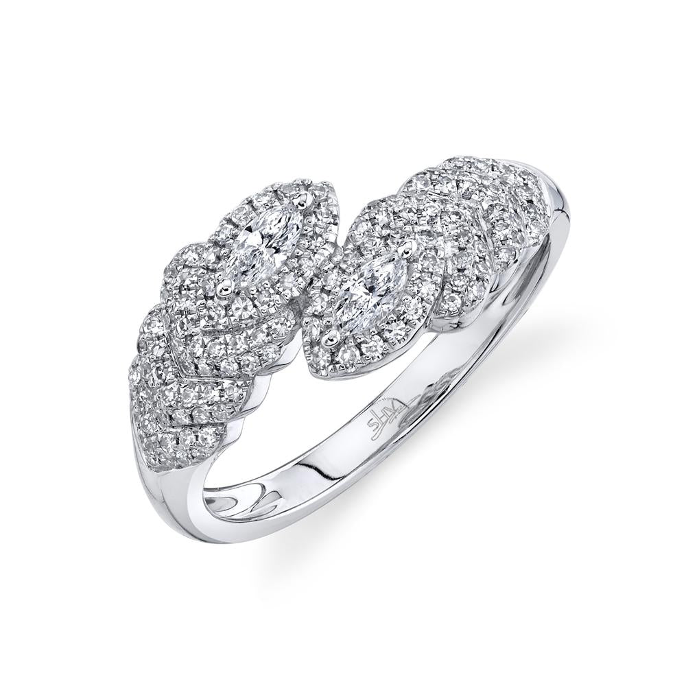 0.43CT DIAMOND MARQUISE RING