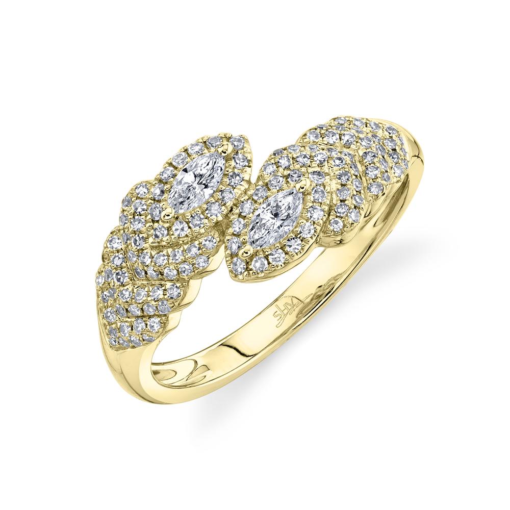 0.43CT DIAMOND MARQUISE RING