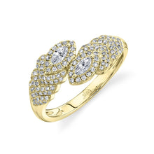 0.43CT DIAMOND MARQUISE RING