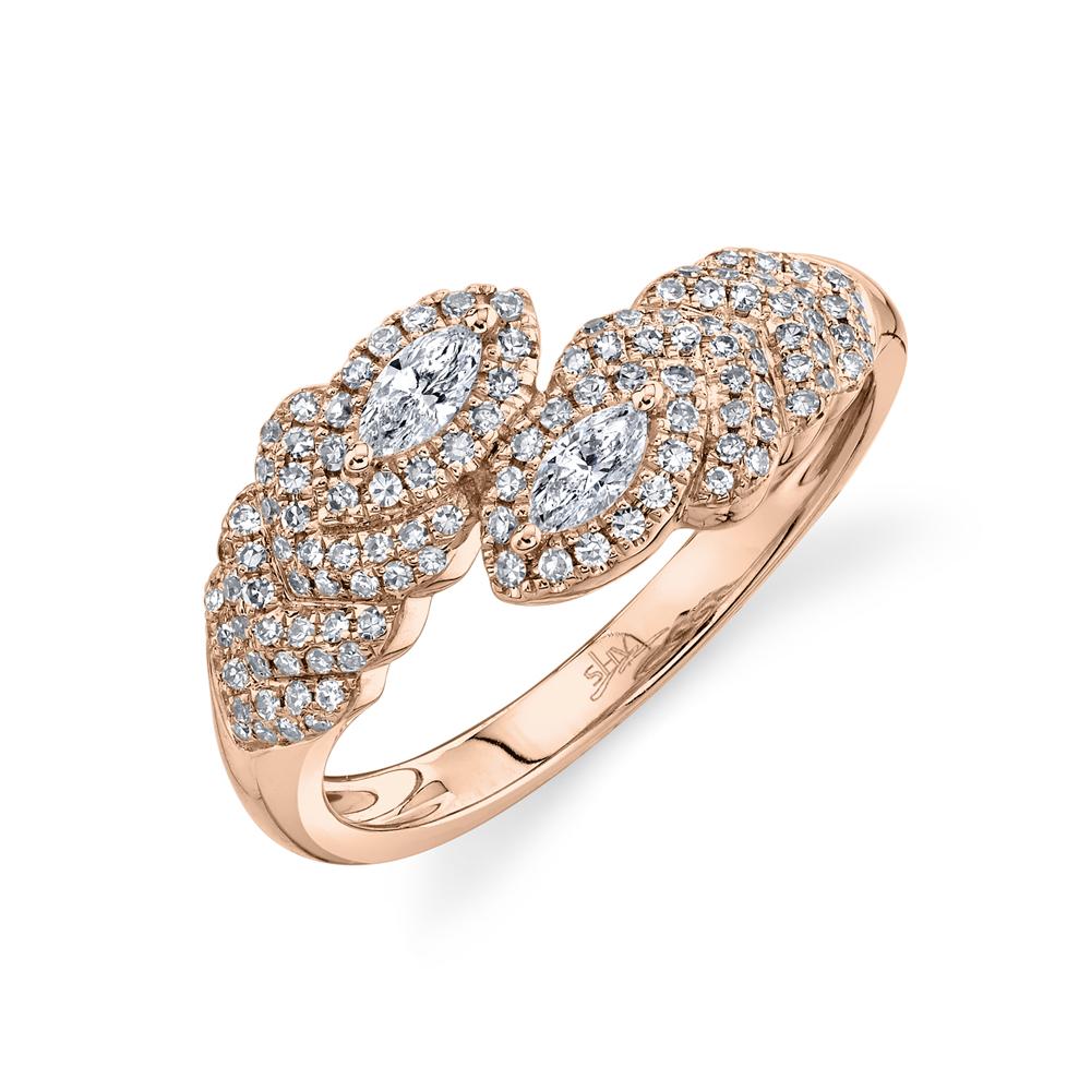 0.43CT DIAMOND MARQUISE RING