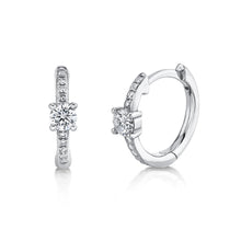 Shy Creation 0.25Ct Diamond Huggie Earring SC55020171