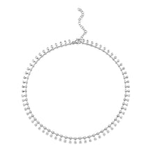 4.38CT DIAMOND PEAR NECKLACE