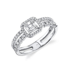 0.56CT DIAMOND BAGUETTE RING
