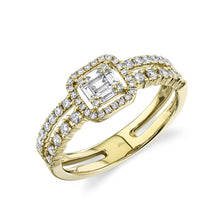 0.56CT DIAMOND BAGUETTE RING