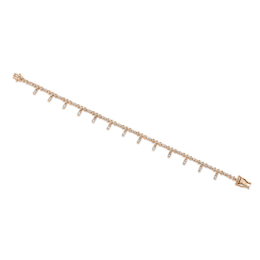 1.49CT DIAMOND BAGUETTE BRACELET