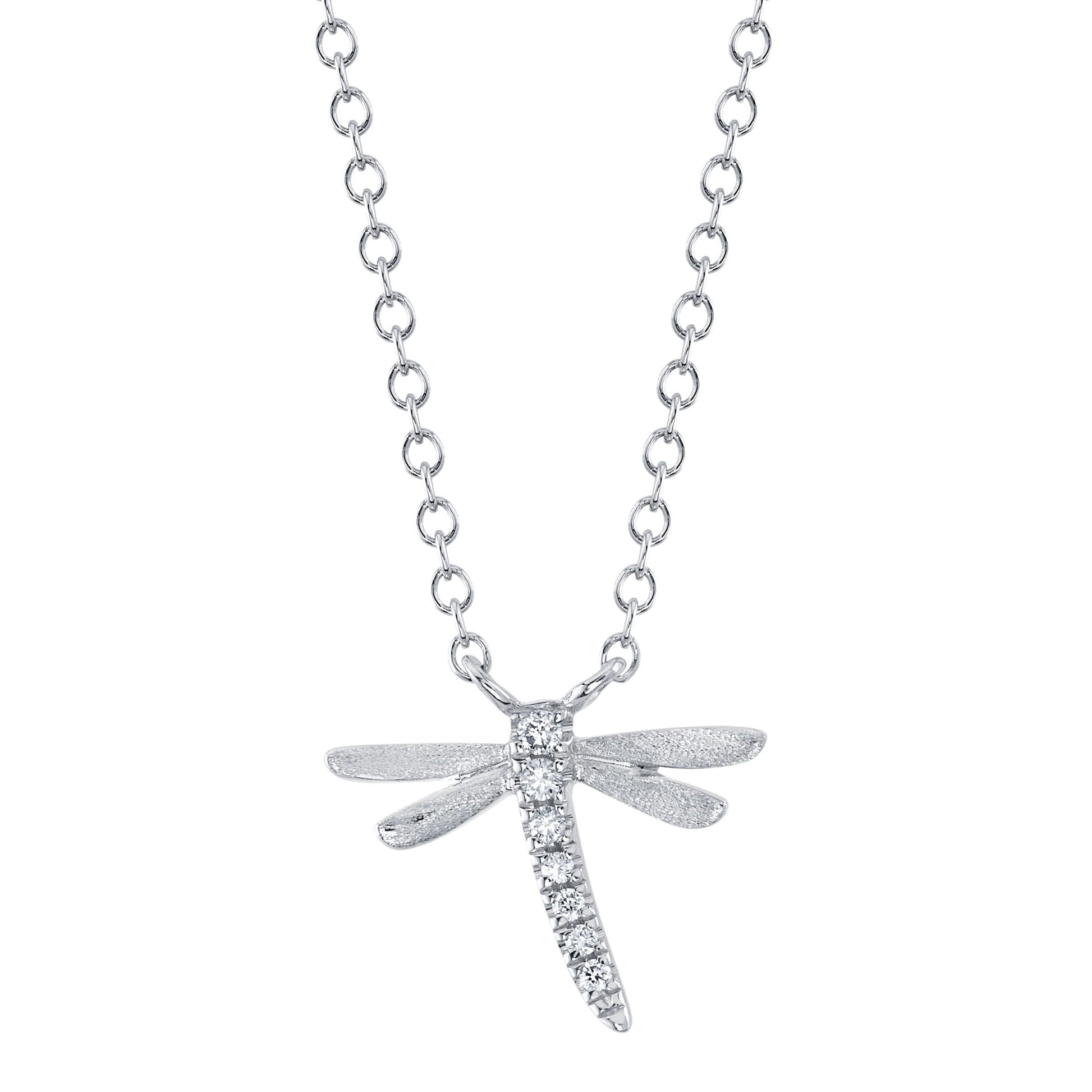 shy-creation-0-03ct-diamond-dragonfly-matte-necklace-sc55020406v2