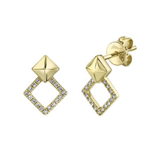 Shy Creation 0.11Ct Diamond Stud Earring SC55020503