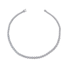 8.88CT DIAMOND TENNIS NECKLACE