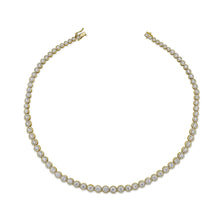 8.88CT DIAMOND TENNIS NECKLACE