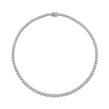 5.37CT DIAMOND TENNIS NECKLACE