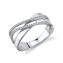Shy Creation 0.19Ct Diamond Bridge Ring SC55021091