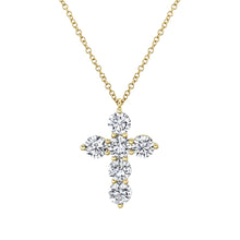 2.25CT DIAMOND CROSS NECKLACE