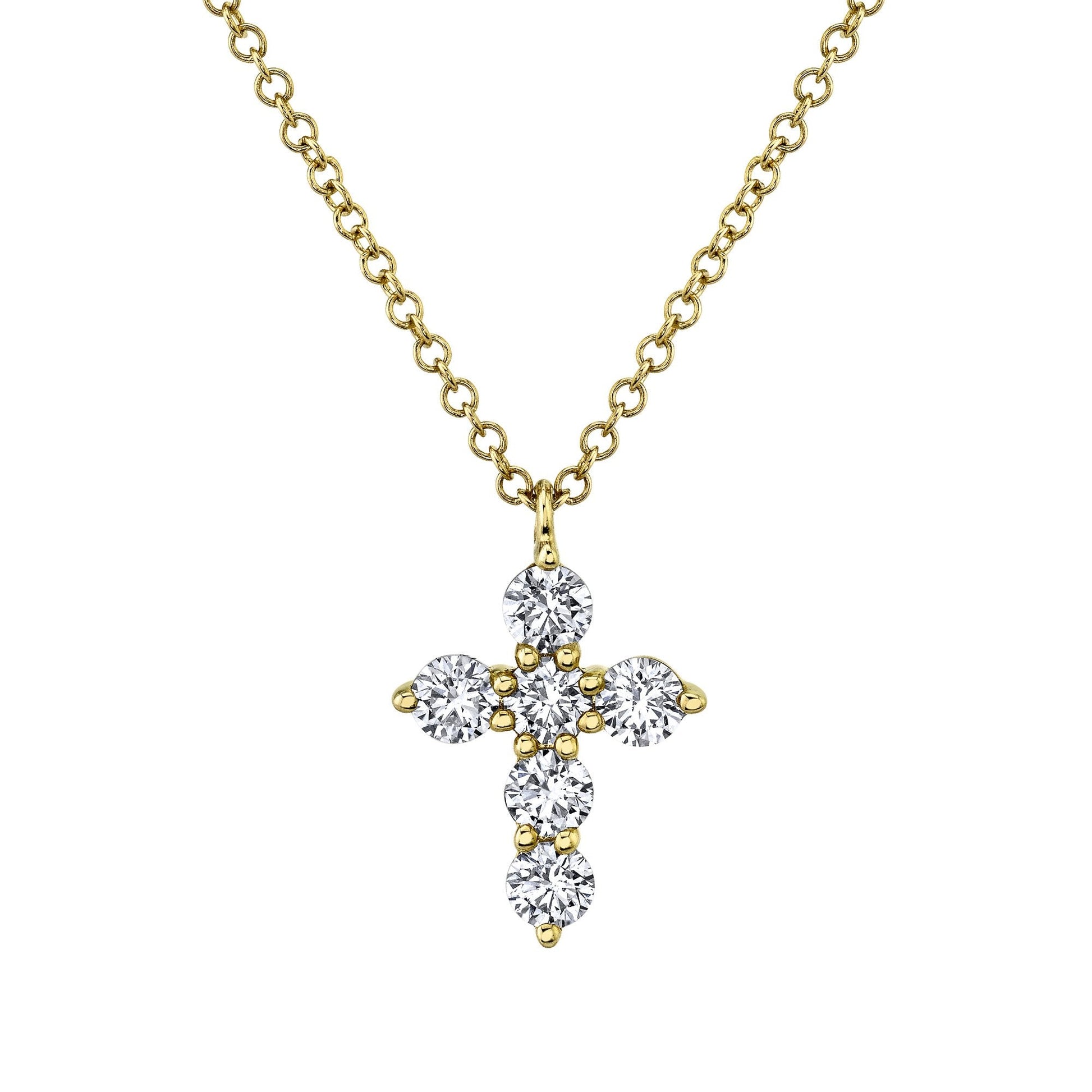 shy-creation-0-50ct-diamond-cross-necklace-sc55021391