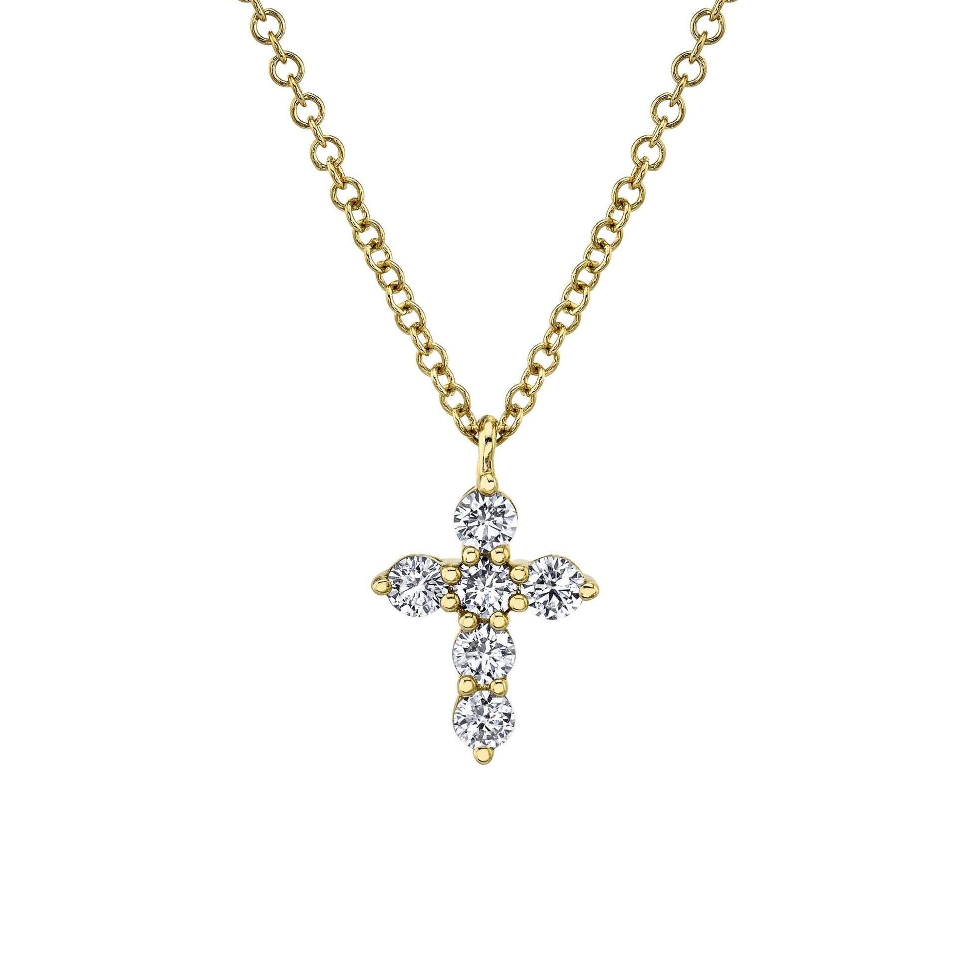 shy-creation-0-25ct-diamond-cross-necklace-sc55021394