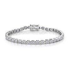 4.45CT DIAMOND BEZEL TENNIS BRACELET