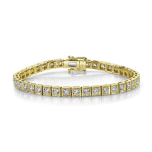 4.50CT DIAMOND BOX TENNIS BRACELET