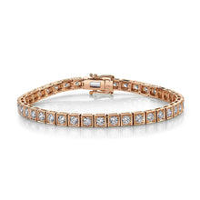 4.50CT DIAMOND BOX TENNIS BRACELET