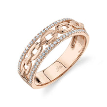 Shy Creation 0.19Ct Diamond Link Ring SC55022132