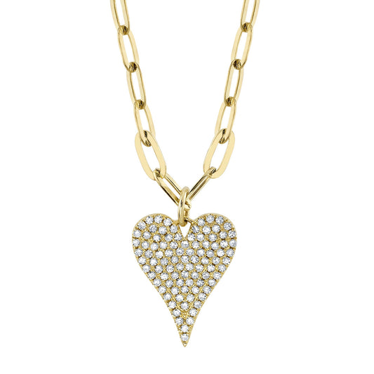 shy-creation-0-21ct-diamond-pave-heart-paper-clip-link-necklace-sc55022785v2